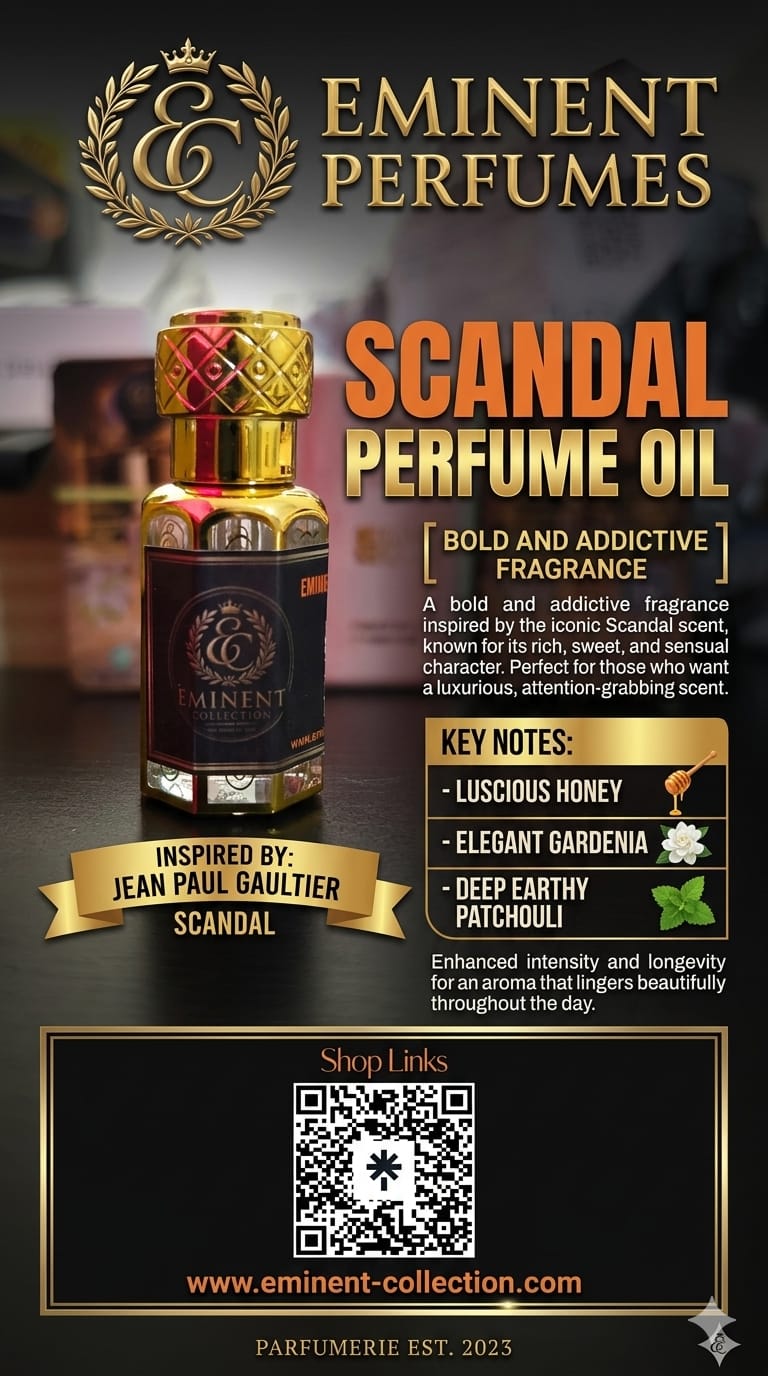 SCANDAL Perfume Oil (Most Popular)